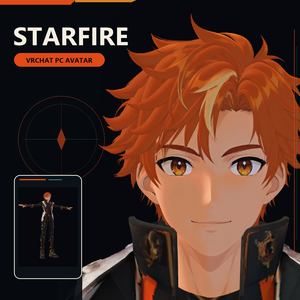 Starfire Mechanic【VRChat PCアバター】