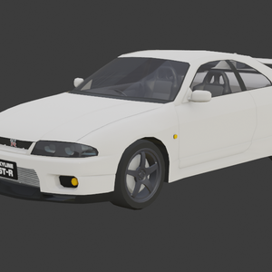 【VRC向け】SkylineR33【チクワカー1.10】