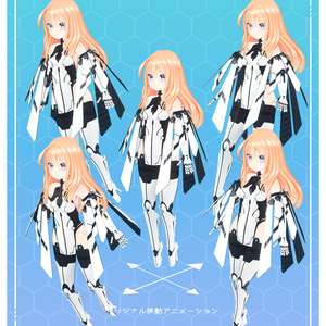 オリジナル3Dモデル『アクシィ』 缩略图 8