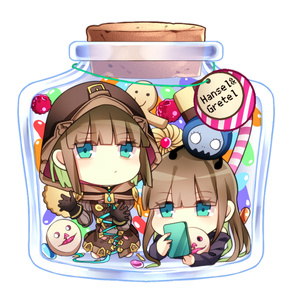 シノアリス グレーテル 同人 アクリルキーホルダー 2個セット SINoALICE グレーテル セット シノアリス グレーテル 同人 アクリル