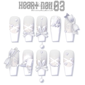 【8アバター対応】 ♥ heart nail 03 ♥ 缩略图 12