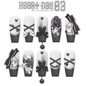 【8アバター対応】 ♥ heart nail 03 ♥ 缩略图 13