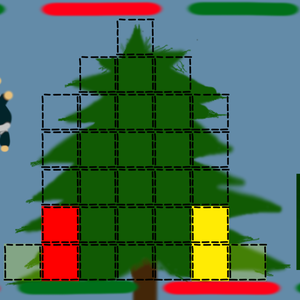 クリスマスイラスト素材＋素材を使ったDEMOゲーム