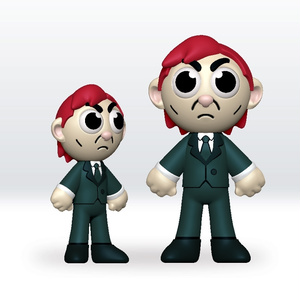 Squid game 2 Seong Gi Hun STL 3D Character Fanart