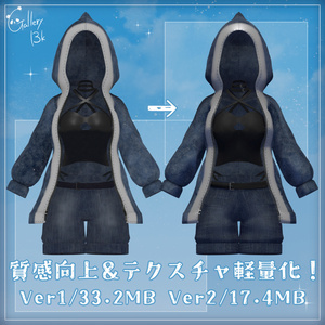 【13アバター/12素体対応】BoyishShark【MA設定済み】 缩略图 11