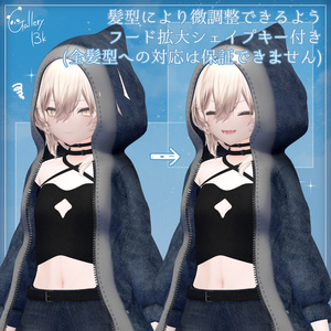 【13アバター/12素体対応】BoyishShark【MA設定済み】 缩略图 15