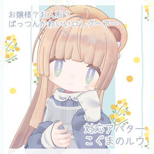 ぱっつんお嬢様ロング【11アバター+α対応】 缩略图 2