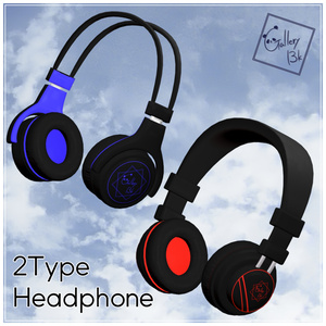 2Type Headphone 【VRC想定・MA設定済み】