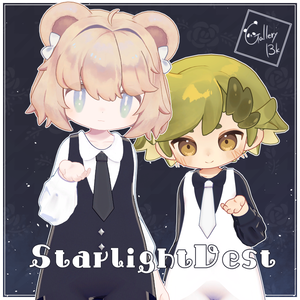 【MA設定済み】StarlightVest【6アバター/5素体対応】