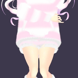 もふもふ部屋着