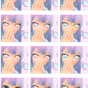 12 cute eye texture 