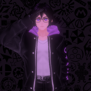 gamer anime man 