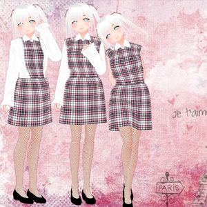 easter/summer pink dress 