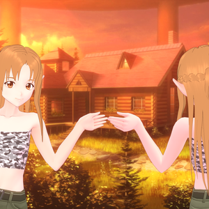 ヘア - SAO ASUNA hair preset 