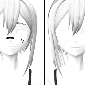 Don't cry - face texture