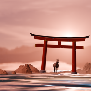 日本の鳥居 ⛩ Japanese Torii Gate