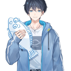 Vひらめ着用Tシャツ