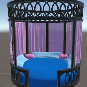 Fancy Circle Bed