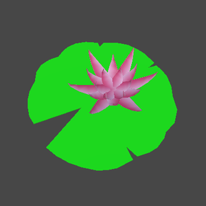 Lowpoly Lily Pad 
