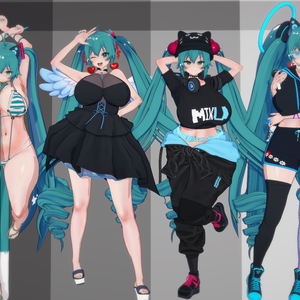 Lively Miku | Koikatsu Card