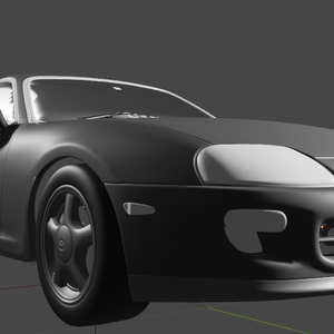 car 車 high poly All in 