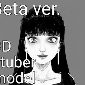 Customizable 3D female model sketchy style!