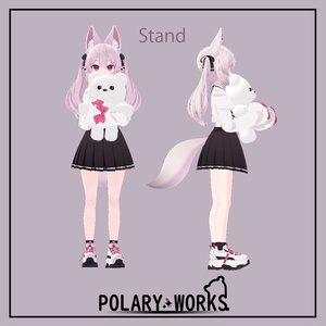 「しろもち」 + Idle/AFKモーション  「Shiromochi」+ Idle/AFK Motion 缩略图 2