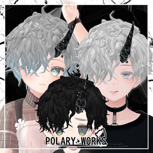 Frammento D' Ombra Hair 黒曜石カーリーヘア 缩略图 7