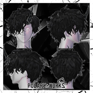 Frammento D' Ombra Hair 黒曜石カーリーヘア 缩略图 2