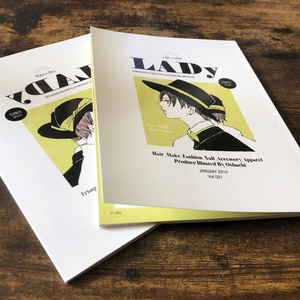 【再々販】『LADy001(ラディ1)』ジェンダーレスファッションイラスト集01
