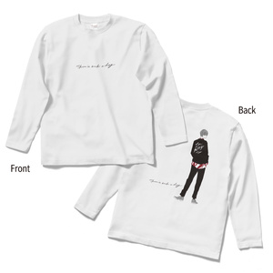  “大丈夫じゃないそんな日もある”ロングTシャツ