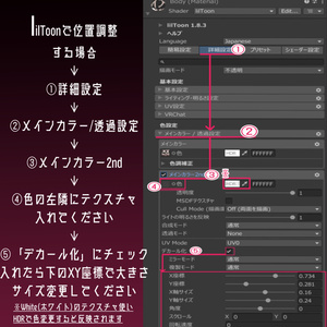 【VRC向けデカール】サーカスモチーフタトゥー 缩略图 3