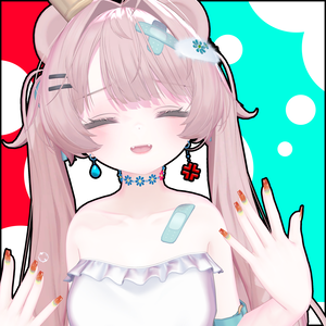 【ミルフィ用】ふきげん💢💧ピアス。【無料】