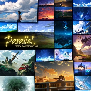 【SALE】風景イラスト集『Parallel』