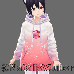 【VRoid texture】 ily Gradient Jumper CORAL