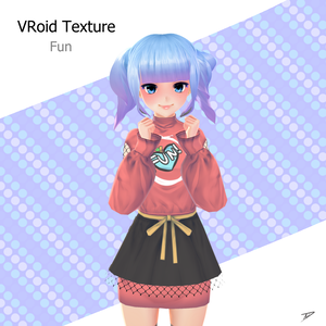 【VRoid texture】Fun