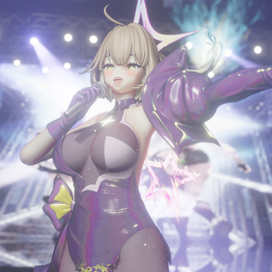 【ニケ】 アニス：スターの3Dモデル MMD版とRigify版が含まれます