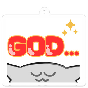 GOD...アクリルキーホルダー
