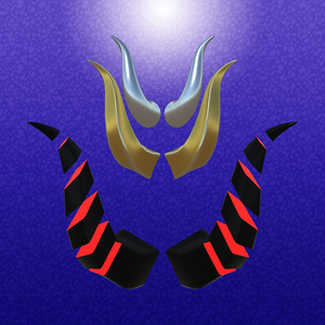 Chunky Fantasy Horns