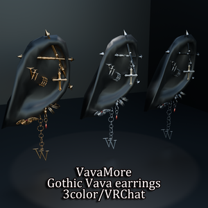 Gothicearring　3Color Set