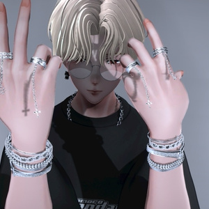 Gothic bracelet＆Ring Set 缩略图 3