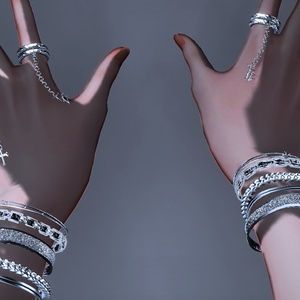 Gothic bracelet＆Ring Set 缩略图 2
