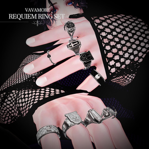 【10Avater対応】Requiem Ring Set 缩略图 5