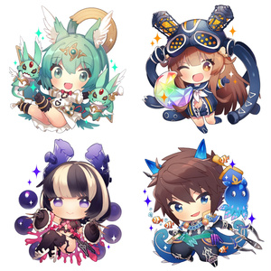 ラスピリ】エクス・マキナ アクキー - 熊経工房（仮） - BOOTH