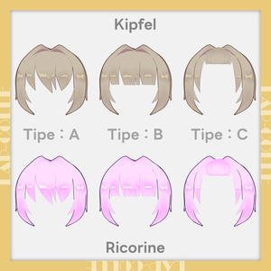 【FREE】お手軽前髪【リコリネ / キプフェル / カルキアRe対応】 缩略图 2