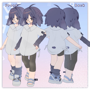 【3アバター対応】ルーシーシャツ-LooseyShirt-【MA対応】 缩略图 6