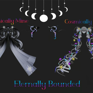⚝Eternally Bounded⚝ - Vrchat Hair Bundle