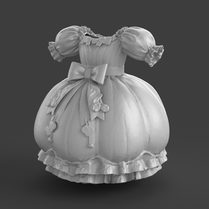 【3Dモデル素体パック】衣装制作ベースモデル 10種セット - テクスチャ練習・改変用