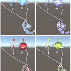 惑星ピアス/ネックレス 缩略图 3