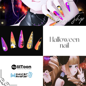 【ハロウィン】Halloween's nail